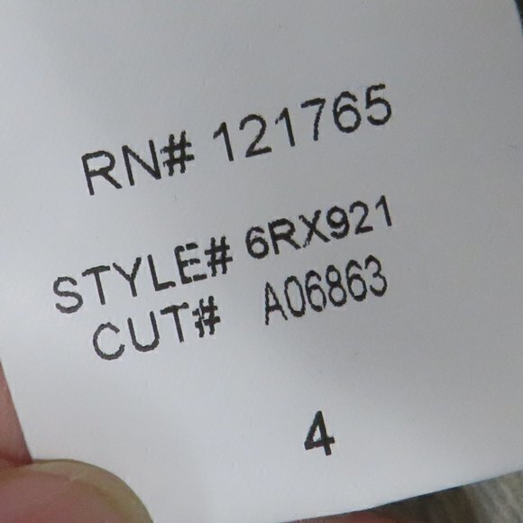 Poleci animal print silk top sz‎ 4 - Picture 6 of 7